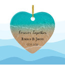 Search for beach photo ornaments Couple