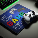 Search for eat sleep repeat mousepads Funny