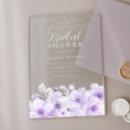 Search for lavender design invitations Flowers
