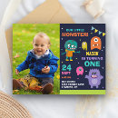Recherche de monster bash anniversaire invitations Garçons
