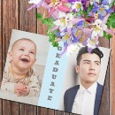 Search for then and now graduation invitations Modern