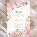 Search for 85th birthday invitations Eighty fifth