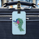 Recherche de oiseau bleu bagages étiquettes Beau