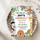 Search for calling all party animals invitations Modern