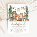 Recherche de de camping baby shower invitations Rustique