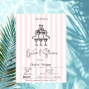 Search for pink black bridal shower invitations Stripe