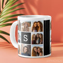 Search for monogram black and white mugs Trendy