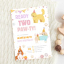 Search for dog pawty invitations Girl