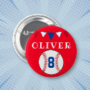 Search for red baseball buttons For kids