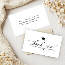 Search for graduation party thank you cards High school or college