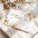 Search for autumn thank you cards Burnt orange