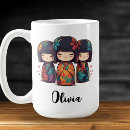Search for cartoon dolls mugs Kawaii