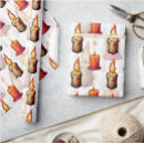 Search for candles wrapping paper Pattern