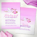 Recherche de le boucher invitations Petite fille