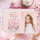 Recherche de château rose invitations Girl
