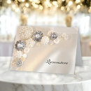 Search for diamonds and pearls invitations White
