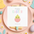 Search for happy easter napkins Pastel colours