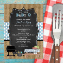 Search for bbq baby boy shower invitations Backyard