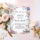 Search for floral gender reveal invitations Baby shower