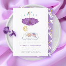 Search for purple umbrella baby shower invitations Modern