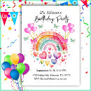 Search for rainbow butterfly invitations Whimsical