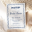 Search for coastal bridal shower invitations Whimsical
