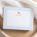 Search for blue gingham thank you cards Mallard duck