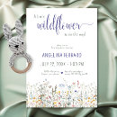 Search for outdoor baby shower invitations Watercolor floral