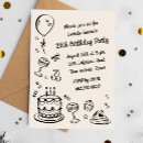 Recherche de 25ème invitations Noir et blanc