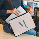 Recherche de rose ordinateurs portables protections Monogrammé