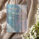 Search for wood and lace wedding invitations Modern