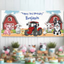 Search for tractor banners Kids birthday party
