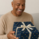 Search for navy wrapping paper Metallic
