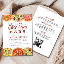 Recherche de tranche pizza invitations Tranche d'invitation bébé