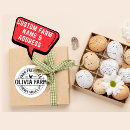 Search for business name and address stickers Modern