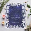 Recherche de blanc de neige invitations Élégant