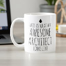 Recherche de architecte drôle tasses Humour