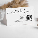 Search for qr code cards Elegant calligraphy script