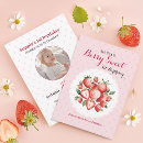 Search for sweet 1st birthday invitations Red
