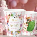 Search for alice in wonderland 1st birthday Pink and gold