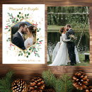 Search for married holiday cards Botanical