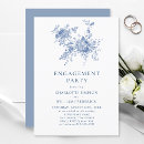 Search for garden engagement party invitations Dusty blue