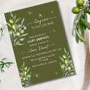 Search for one way invitations Olive green