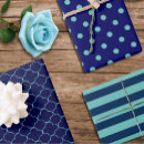 Search for teal blue wrapping paper Dark