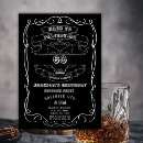 Search for whiskey label invitations Vintage
