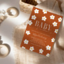 Search for white daisy baby shower invitations Baby in bloom