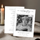 Search for memorial bulletins Funeral order of service