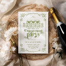 Search for frame engagement party invitations Vintage