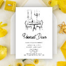 Search for vintage rehearsal dinner invitations The night before