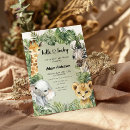 Search for wildlife baby shower invitations Wildlife wilderness botanical forest